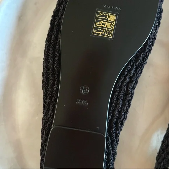 The Row Black Knit Flats Size 39.5 - Picture 3 of 6